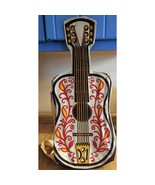 Rare Al-Lar-Bru Canvas Guitar Shape Shoulder Overnight Bag Very Unique V... - $30.82 CAD