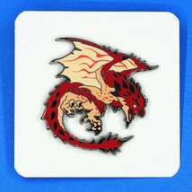 Monster Hunter Rise Rathalos Enamel Pin Figure Switch World Collector&#39;s Edition - £23.59 GBP