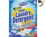 6x Boxes Powerhouse Powder Laundry Detergent Oxi-All | 16oz | 9 Loads Pe... - $25.74