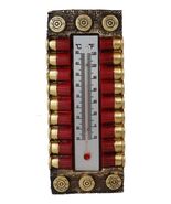 Ebros Western 12 Gauge Shotgun Shell Ammo Indoor Wall Thermometer Figuri... - $400.16 MXN