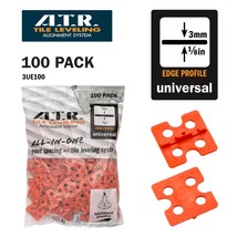 ATR Tile Leveling System 3mm Universal Straight Edge Spacers -100 - £35.34 GBP