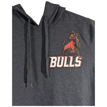 Asics Bulls Gray Hoodie Sweatshirt Womens Size M Medium - $25.02