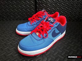 Authenticity Guarantee 
Nike Air Force 1 Low 488298-418 Distance Distinct Blu... - £85.27 GBP