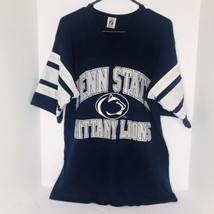 Vintage Logo 7 Penn State Nittany Lions Jersey Shirt Mens Large Made In USA 90s - £23.60 GBP