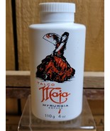  VINTAGE MYRURGIA ESPANA SPAIN MAJA TALCO TALCUM POWDER 4oz 110g - $94.75 CAD