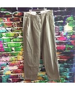Mens Banana Republic Gavin Chino Size 32x29 Olive Green Dress Pants 100%... - $314.40 MXN