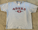 New Vintage San Francisco 49ers NFL Football T-shirt Size 2XL Delta - $28.04
