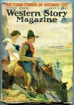 Western Story Magazine Pulp July 8 1922- Stephenson cover VG - £74.37 GBP