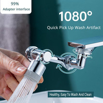 1080 Degree Universal Articulating Faucet Aerator Splash Filter - $18.31
