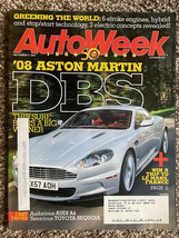 AUTOWEEK Magazine December 3 2007 Aston Martin DBS Audi A4 Toyota Sequoia - £2.36 GBP