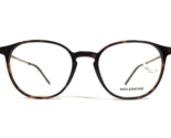 Moleskine Eyeglasses Frames MO1103 31 Brown Tortoise Matte Gold Round 50... - $55.97