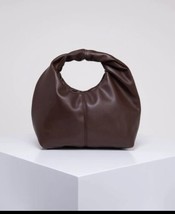 Women’s Stylish PU Leather Top Handle Casual Coffee Brown Handbag - $17 ... - $11.34