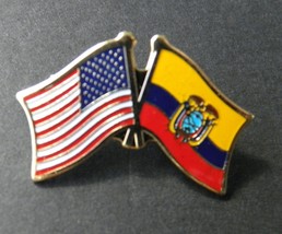 ECUADOR INTERNATIONAL COUNTRY WORLD FLAG LAPEL PIN BADGE 3/4 INCH - £4.28 GBP