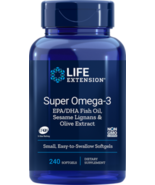 2 BOTTLES SALE Life Extension Super Omega 3 EPA/DHA  240 gels - £39.74 GBP