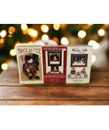Christmas Craft Sew Pattern Lot Snowman Santa Wallhanging Pillow Doll Ne... - $19.06 CAD