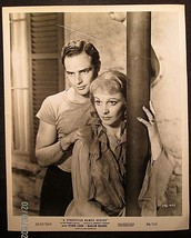 VIVIEN LEIGH,MARLON BRANDO (A STREETCAR NAMED DESIRE) 1950,S CLASSIC PHOTO - $197.99