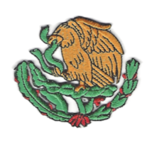 Mexico Flag Eagle Patch 4 Sizes Azteca Aztec La Raza Chicano Lowrider Ho... - $7.95