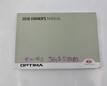 2018 Kia Optima Owners Manual Handbook OEM P04B03003 - £18.03 GBP