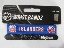 NHL New York Islanders Wrist Band Bandz Officially Licensed Size Medium ... - £13.29 GBP