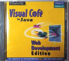 Visual Cafe For Java Web Development Ed Sealed Cd Rom (Old Stock For Win 95/NT) - £19.11 GBP
