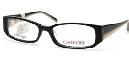 New Covergirl CG818 Col.005 Black Eyeglasses Glasses Frame 53-16-140 B27mm - £33.12 GBP