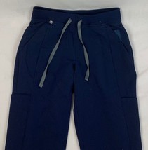 FIGS Scrubs W18SW2001 Technical Collection Scrub Pants Navy Blue Women’s XS - £23.59 GBP