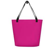 Autumn LeAnn Designs® | Large Tote Bag, Deep Pink - £29.81 GBP