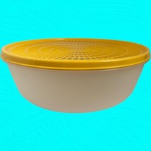 Tupperware Large Strainer Yellow Lid - £14.64 GBP