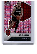 2020-21 Mosaic Basketball Kelly Olynyk Pink Camo Prizm Parallel #193 Miami Heat - £1.17 GBP