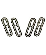 1949-54 Olds Oldsmobile Super 88 Rear Door Fender Emblem 4 Piece Emblem Set - $1,170.29