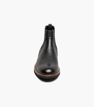 Nunn Bush Otis II Plain Toe Chelsea Boot Black Tumbled Leather 85091-007 image 8