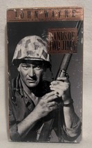 Sands of Iwo Jima (VHS, 1993, B&amp;W 45th Anniversary Edition) - WWII Classic - £5.30 GBP