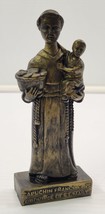 C) Vintage Capuchin Franciscans Province of St Mary Figurine Catholic St... - $11.87