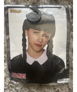 Spirit Halloween Wig Women Braided “Wednesday Addams Inspired” Costume Wig - $20.84 CAD