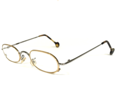 Vintage la Eyeworks Eyeglasses Frames NOMO 405451 Silver Gold Round 45-20-135 - £51.07 GBP