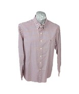 Ralph Lauren Mens Shirt Size L Blue Orange White Plaid LS Blue Label - $30.39