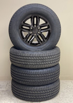 Chevy Silverado Gloss Black 18&quot; Trail Boss Replica Wheels New Takeoff Tires - £1,204.72 GBP