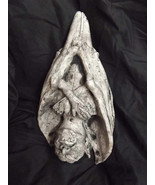 Vampire Gothic Wall Hanging Dracula Halloween Dark Macabre Creepy Undead... - $61.72 CAD