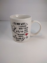 Wife Gift Mug -  I Love You - Coffee Mug Tea Cup Gift Anniversary Birthday - £7.52 GBP