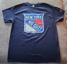 No Quit New York Rangers T-Shirt, Game Day Giveaway, Delta Airlines, Stanley Cup - £14.39 GBP