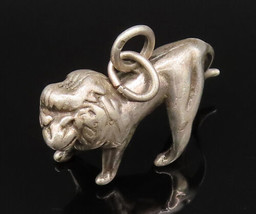 925 Sterling Silver - Vintage Sculptural Standing Lion Pendant - PT21371 - $78.18