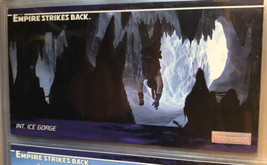 Empire Strikes Back Widevision Trading Card 1995 #7 Ice Gorge - $2.48