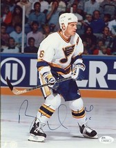 Brett Hull Signed 8x10 JSA COA Photo Autograph 8x St. Louis Blues - £45.12 GBP