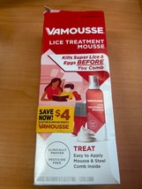 Read~Vamousse Lice Treatment MOUSSE with Steel Comb 6 fl oz - $14.73