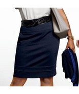 CAbi navy blue Style #5051 Lido Tiered Pencil Skirt Size 0 - £13.58 GBP