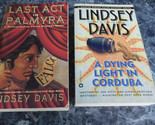 Lindsey Davis lot of 2  Mystery Suspense Paperbacks - $3.99