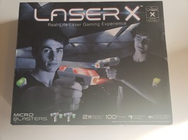 Laser X Real Life Laser Gaming Experience Micro Blasters Set of 2 Player... - £20.67 GBP