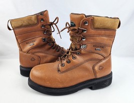 Wolverine Gore-Tex Men&#39;s Leather Work Hunting Boots Size 10 EW extra wide - £47.20 GBP