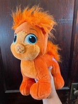 Build A Bear Ariel Palace Pets Treasure Plush Orange Cat Plush Fuzzy Tail BAB - £13.64 GBP