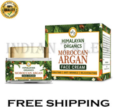 Himalayan Organics Moroccan Argan Oil Anti Aging Cream 50ml Fast Shipping - £22.29 GBP